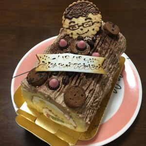 ケーキのデコレーション用、チョコレートクリーム